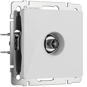 Изображение W1183041/ ТВ-розетка оконечная (белый акрил) W1183041