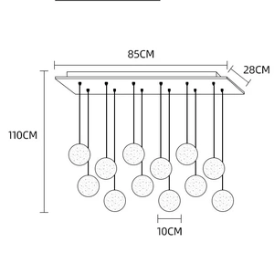 Изображение Подвесной Светильник Fresh More L12 Планка By Imperiumloft