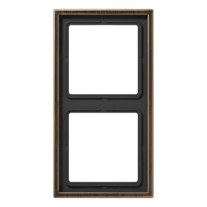 Изображение Рамка на 2 поста LS 990 античная латунь ME2982AT Jung