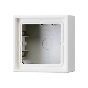 Изображение Накладная коробка c рамкой LS 990 белый LS581AWW Jung