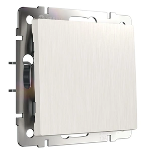 Изображение Выключатель одноклавишный проходной (перламутровый рифленый) W1112013