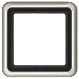 Изображение Рамка одинарная Jung CD 500, платина CD581PT CD 500
