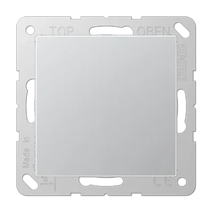 Изображение Заглушка с опорной пластиной A plus алюминий A594-0AL Jung