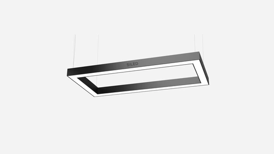 Изображение Светильник интерьерный Светильник SILED CUADRA 02 PROFILE-1000 81 Вт.