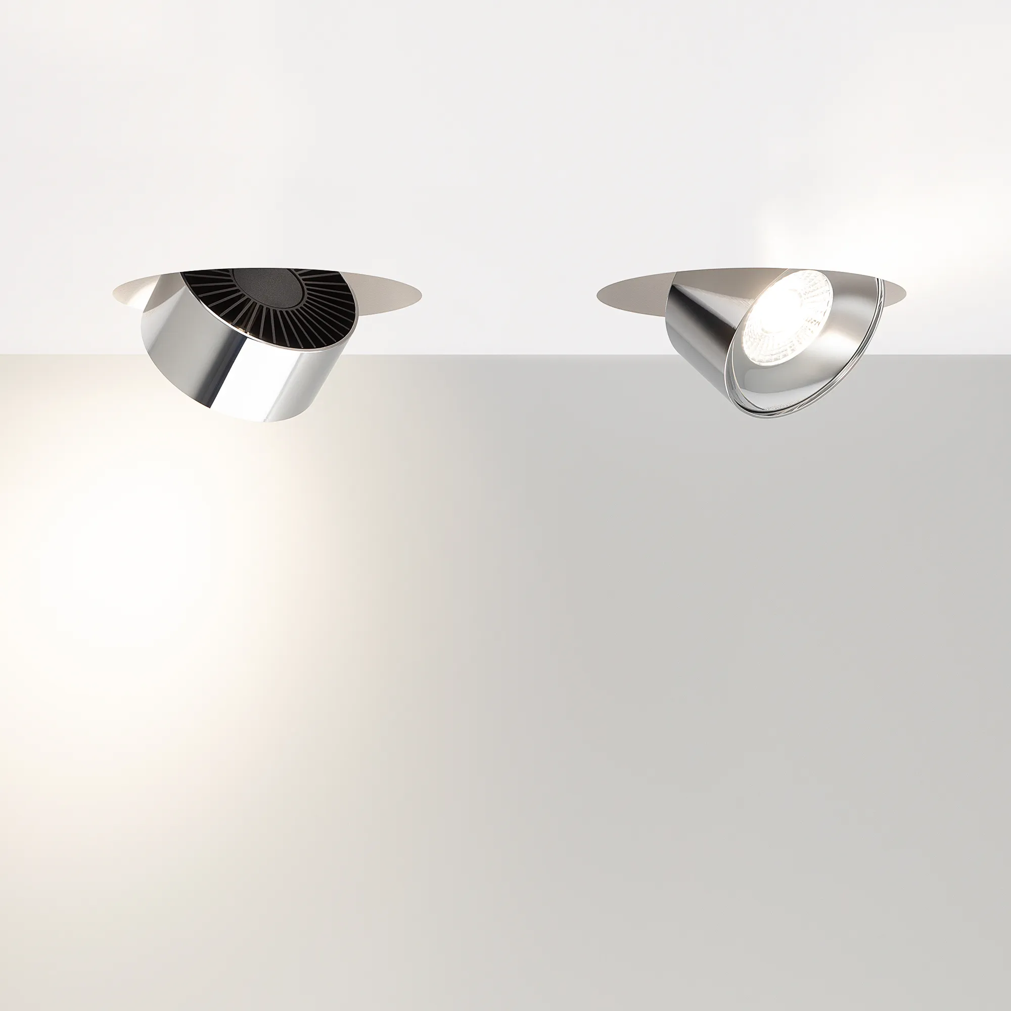 Модуль светодиодный PLURIO-LAMP-R77-9W Day4000 (CHR, 36 deg, 2-2, 38V, 200mA) (Arlight, Металл) - Изображение