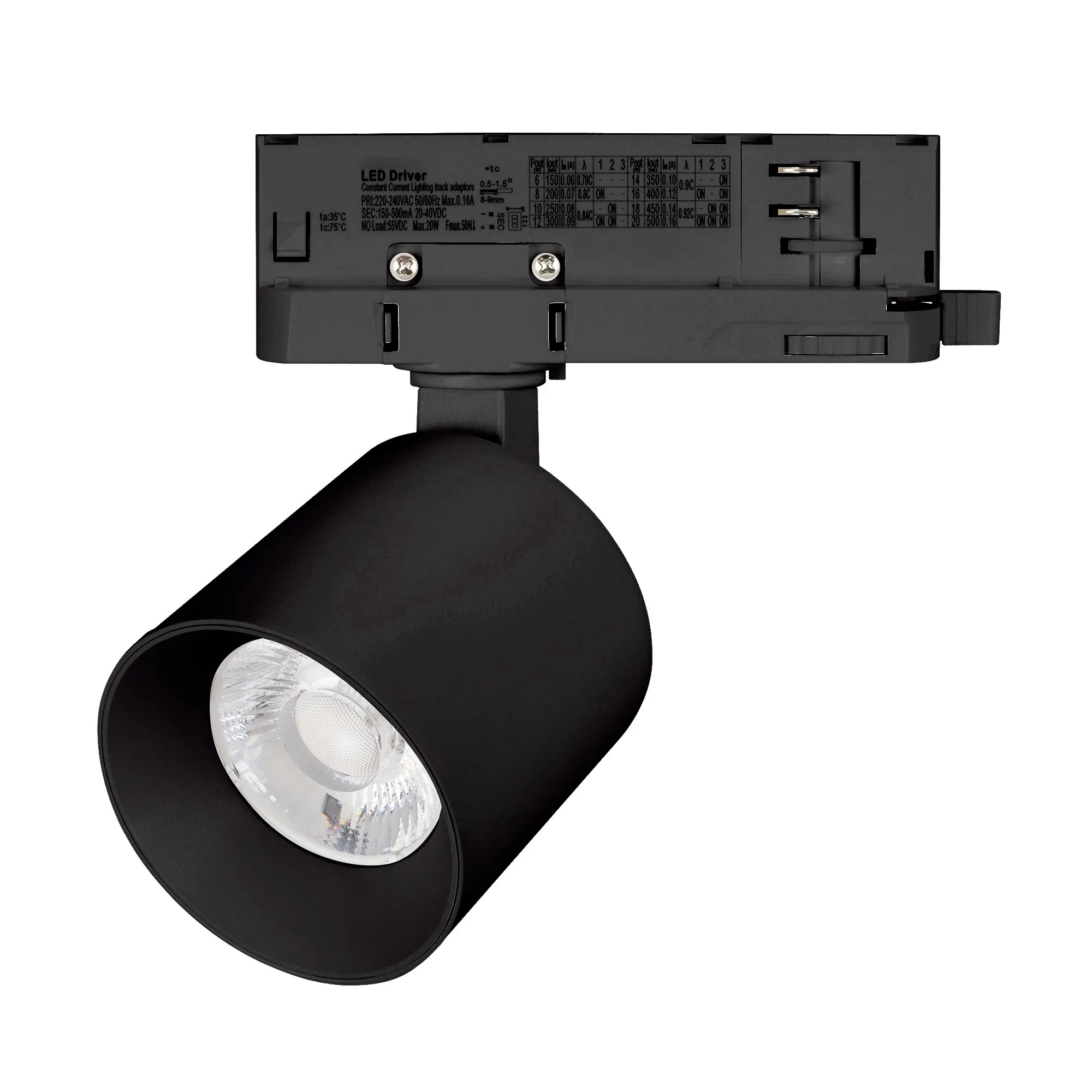 Светильник LGD-DYKE-4TR-R60-8W Day4000 (BK, 38 deg, 230V) (Arlight, IP20 Металл, 5 лет) - Изображение