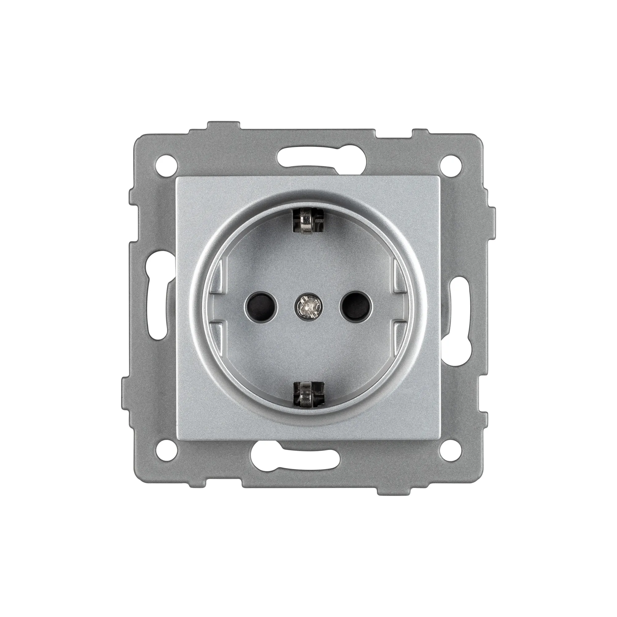 Механизм электрической розетки SCT-MEU1-PL-GR-V (250V, 16A) (Arlight, -) - Изображение