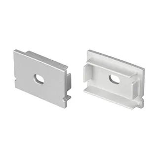 Заглушка LINE-3020 SILVER с отверстием (Arlight, Пластик) - Изображение