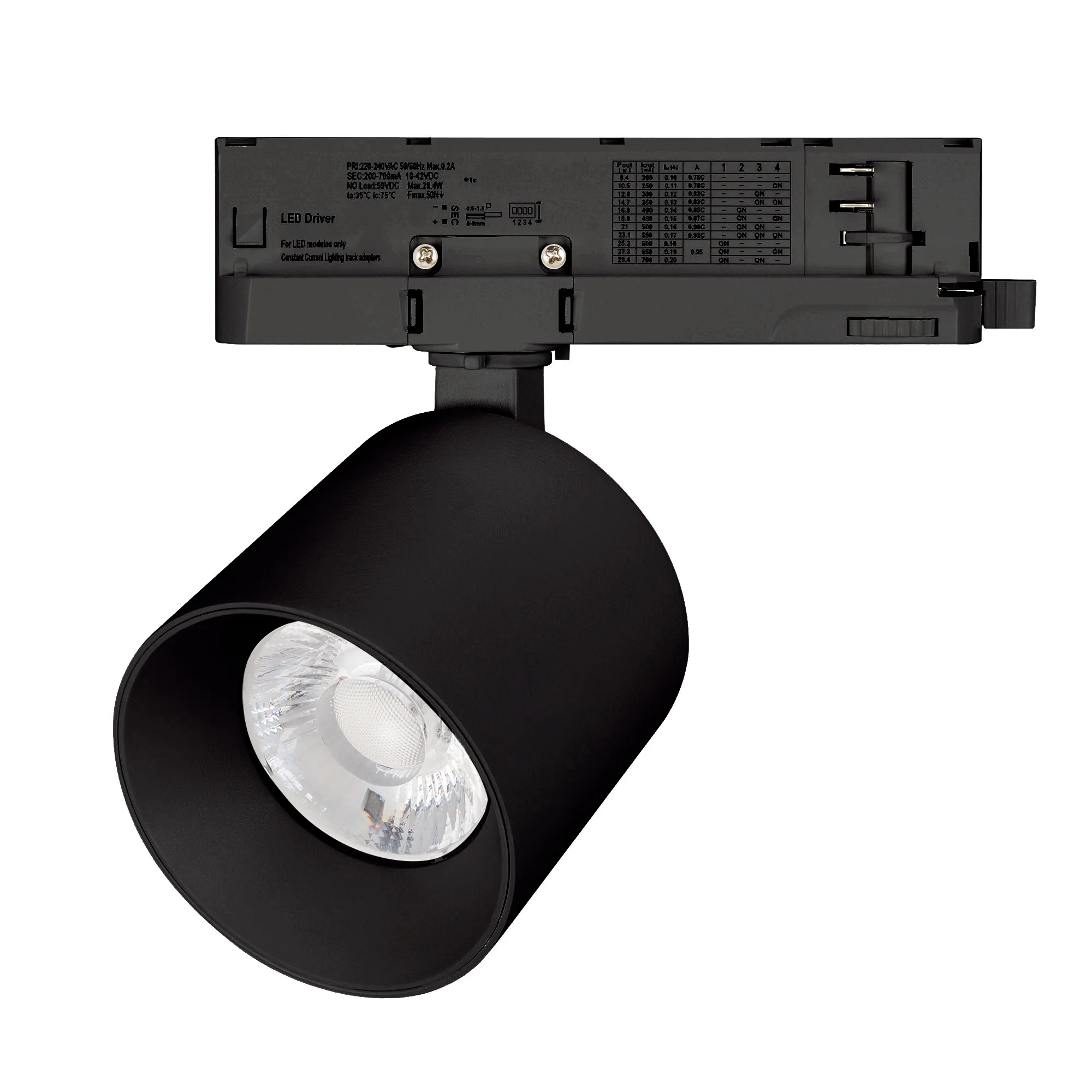 Светильник LGD-DYKE-4TR-R90-26W Day4000 (BK, 20 deg, 230V) (Arlight, IP20 Металл, 5 лет) - Изображение