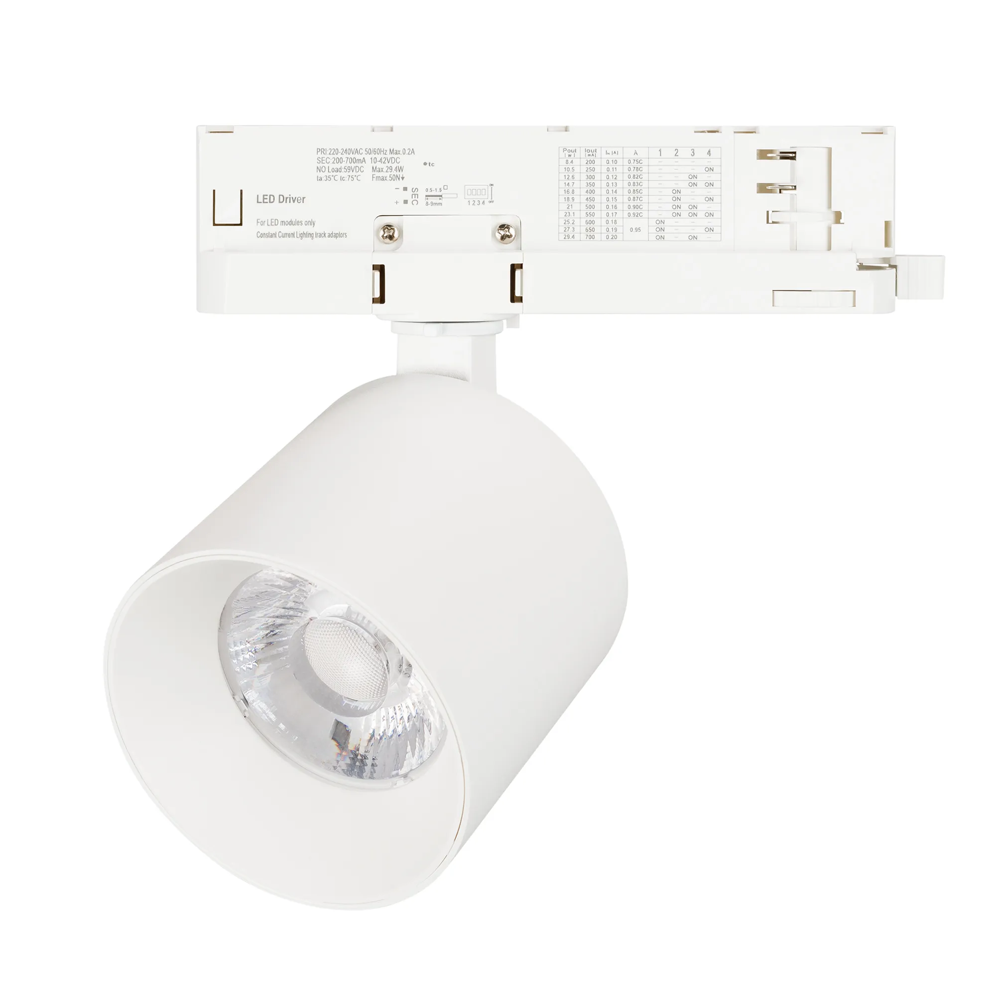 Светильник LGD-DYKE-4TR-R90-26W Day4000 (WH, 20 deg, 230V) (Arlight, IP20 Металл, 5 лет) - Изображение