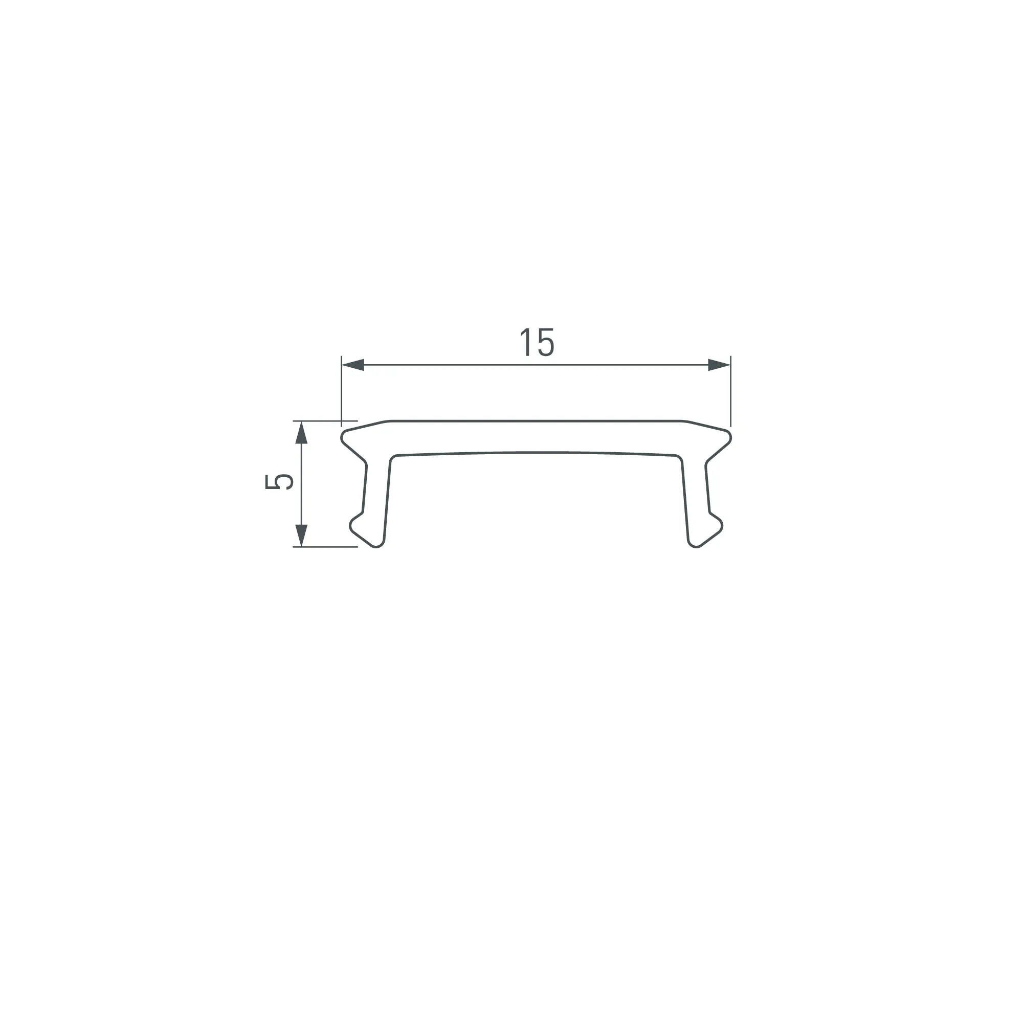 Экран LINE-1716-2000 OPAL (Arlight, Пластик) - Изображение